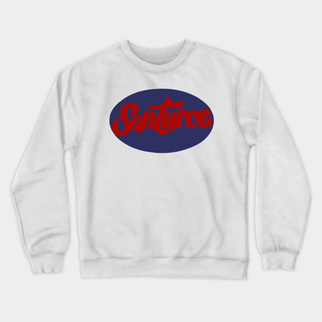 Santurce Oval Crewneck Sweatshirt by Penmanships